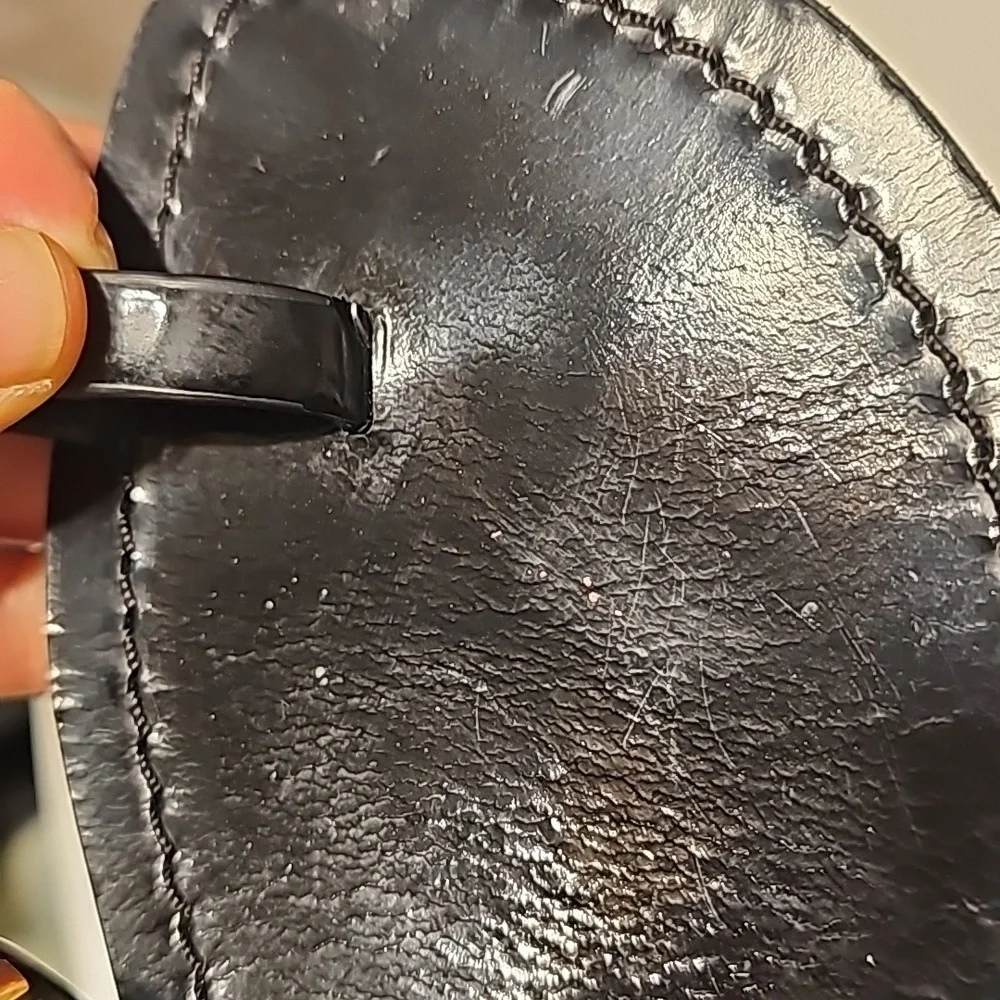 Tory Burch Black Sandal with Gold Logo Accent